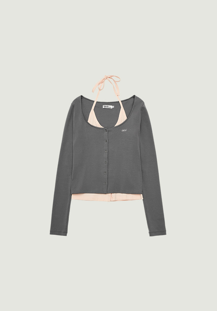 MAGARET HALTER CARDIGAN