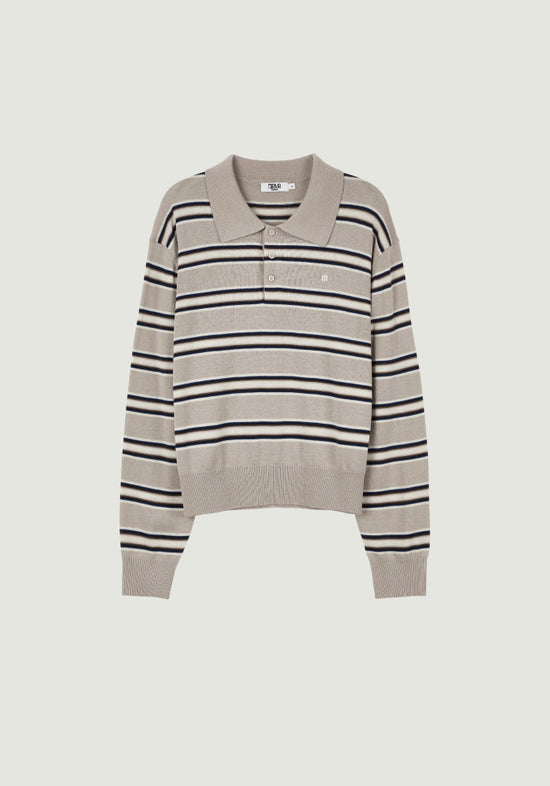26FW TESSA STRIPE COLLAR KNIT