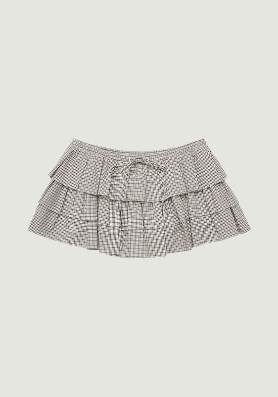 BLAINE CHECK SKIRT