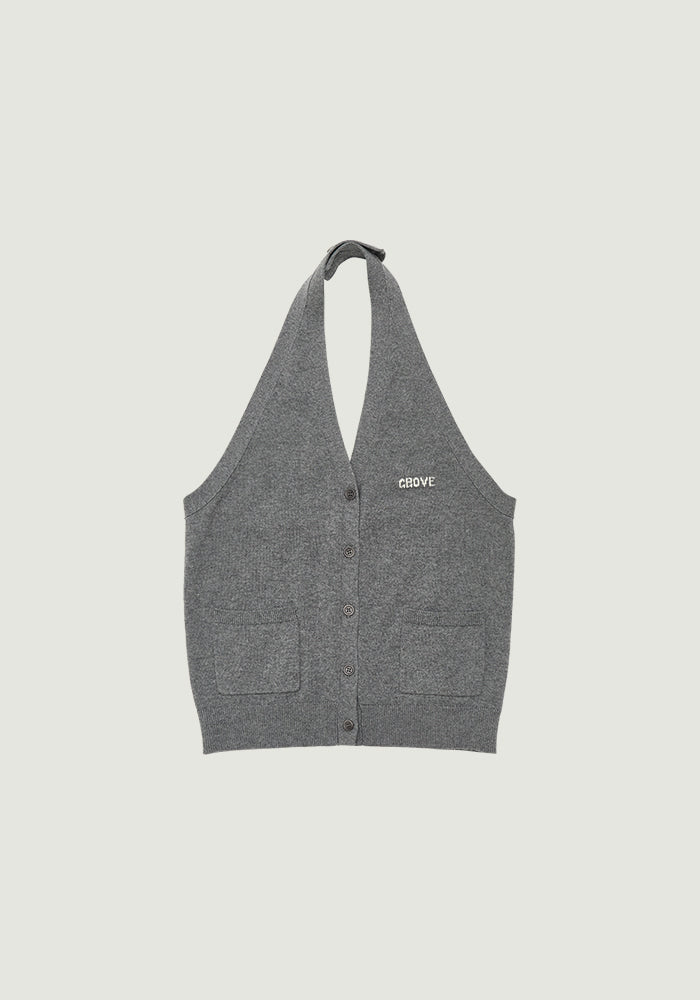 BIRCH HALTER KNIT
