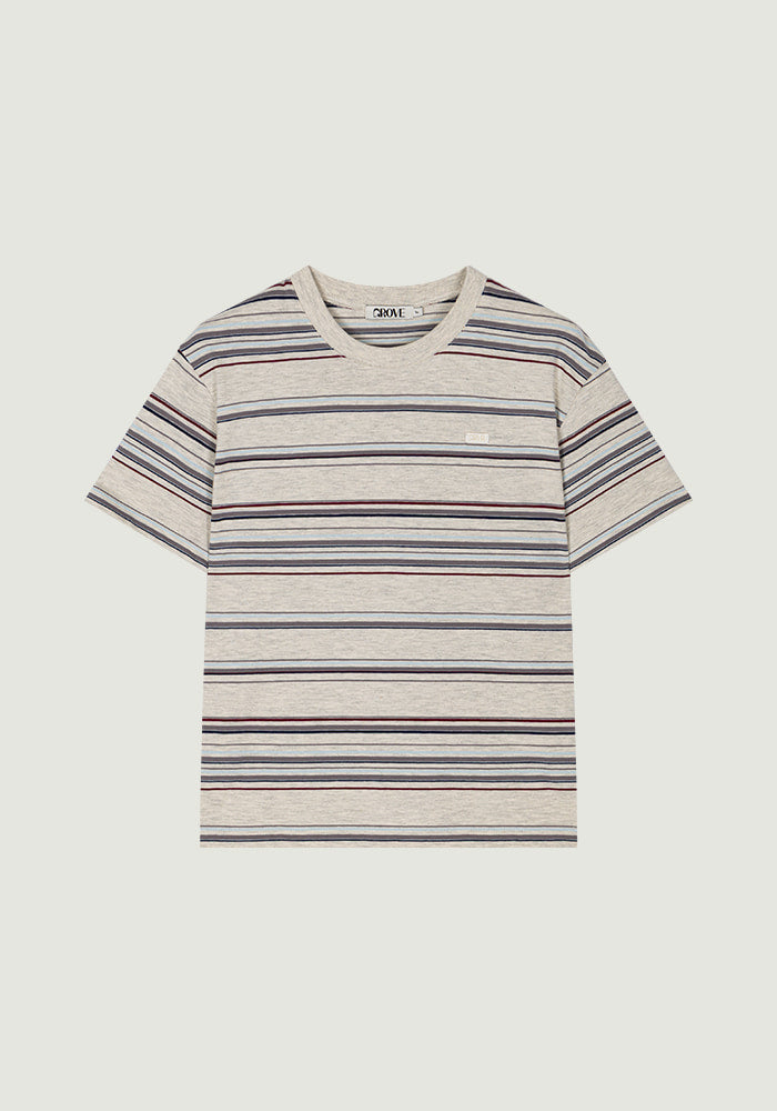 SOL STRIPE T-SHIRT