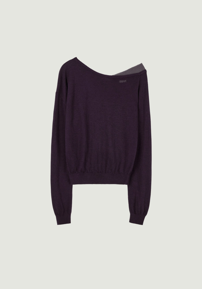 26FW EDEN COMBI KNIT（発送予定：10月中旬~）