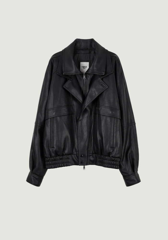 ELSA LEATHER JUMPER
