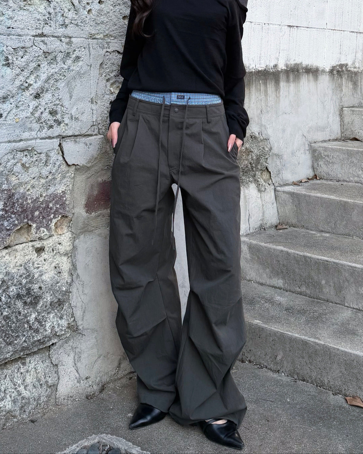 MADISON LAYERED PANTS [Japan exclusive]