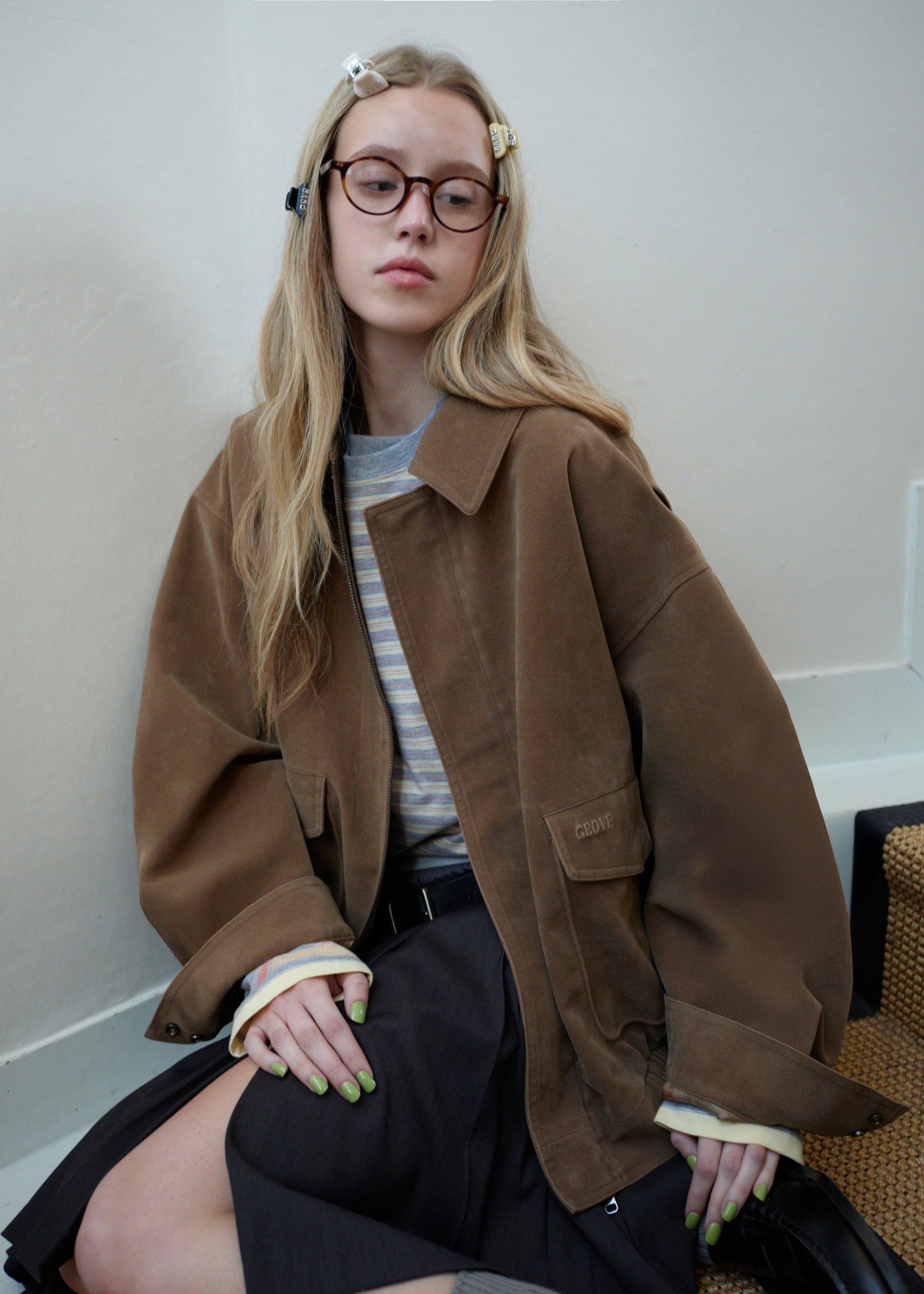 LUSSON SUADE JUMPER