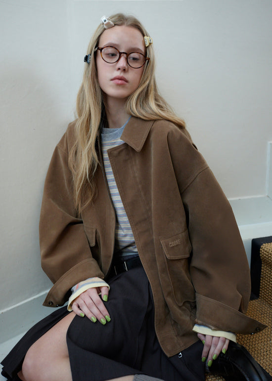 LUSSON SUADE JUMPER