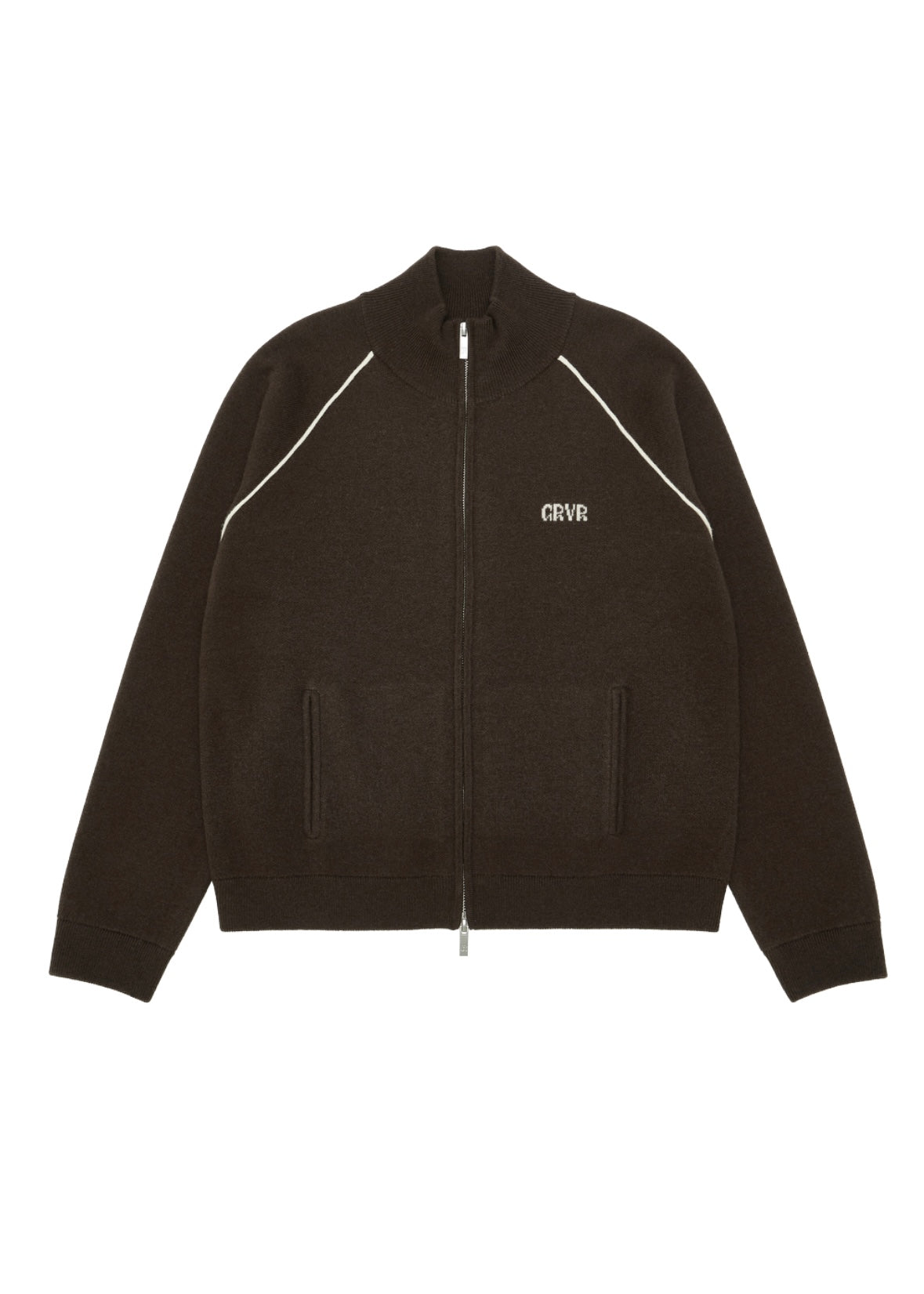 MAREN KNIT ZIP-UP