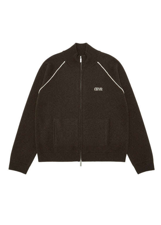 MAREN KNIT ZIP-UP
