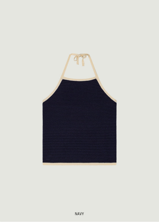 AIRY HALTERNECK TOP