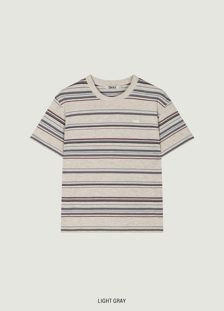 SOL STRIPE T-SHIRT
