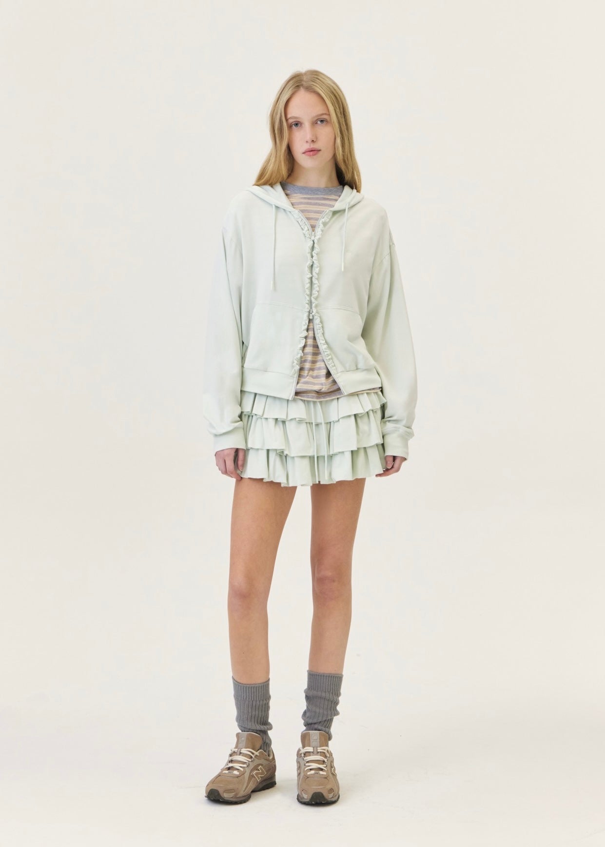 JANET FRILL ZIP-UP