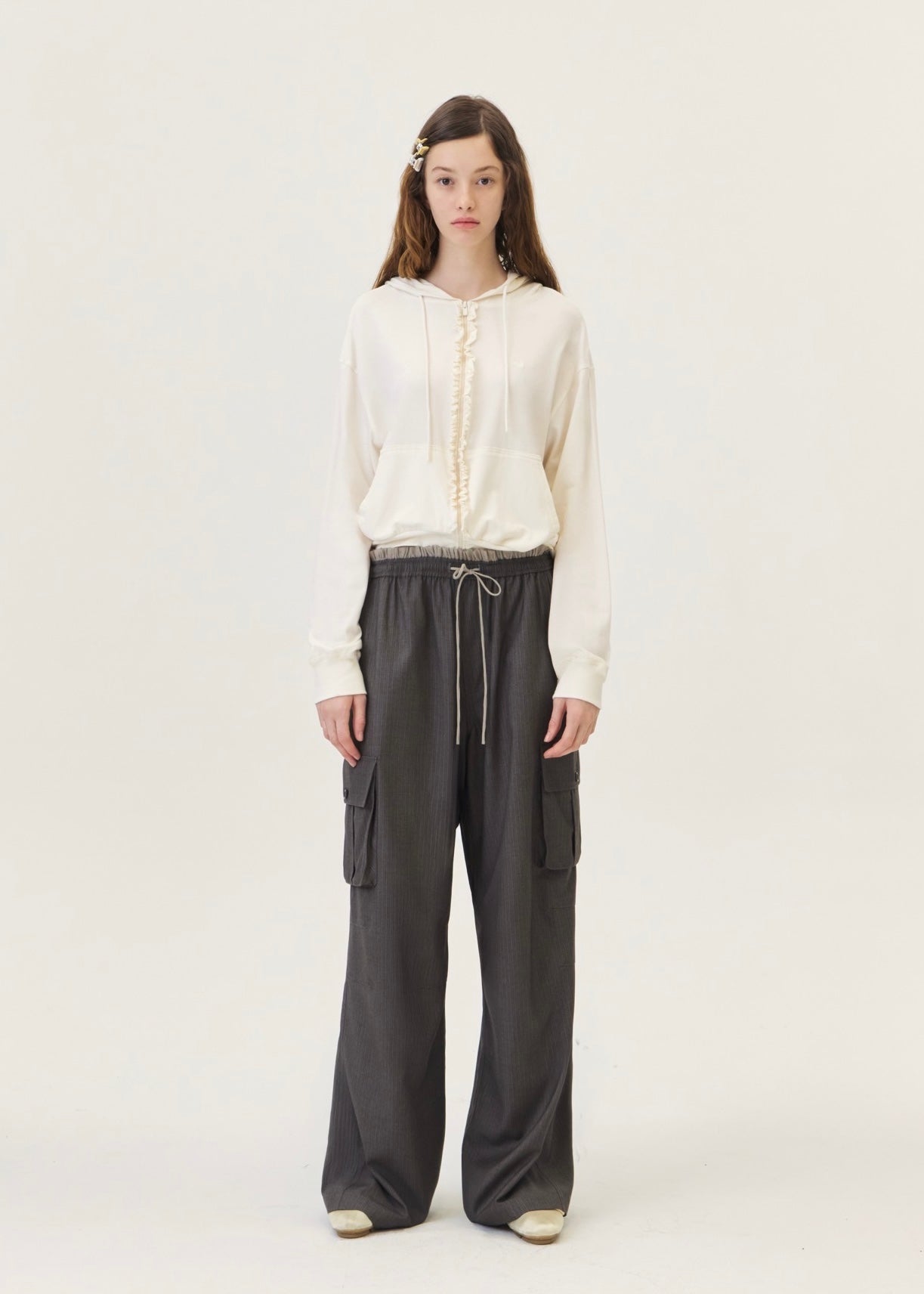 JANET FRILL ZIP-UP
