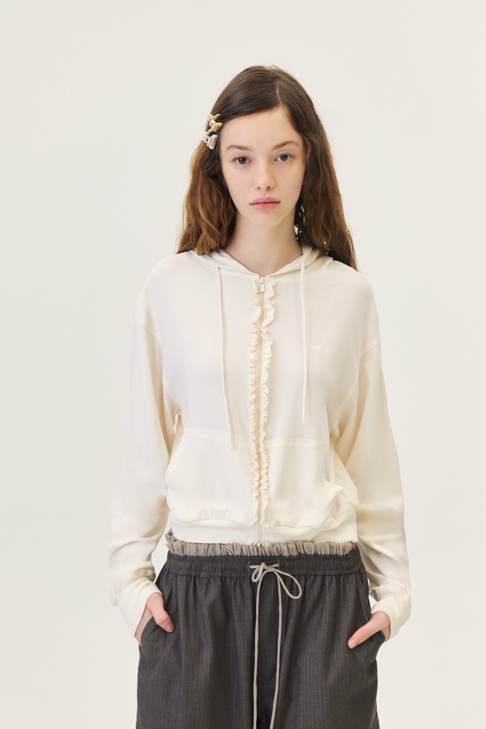 JANET FRILL ZIP-UP