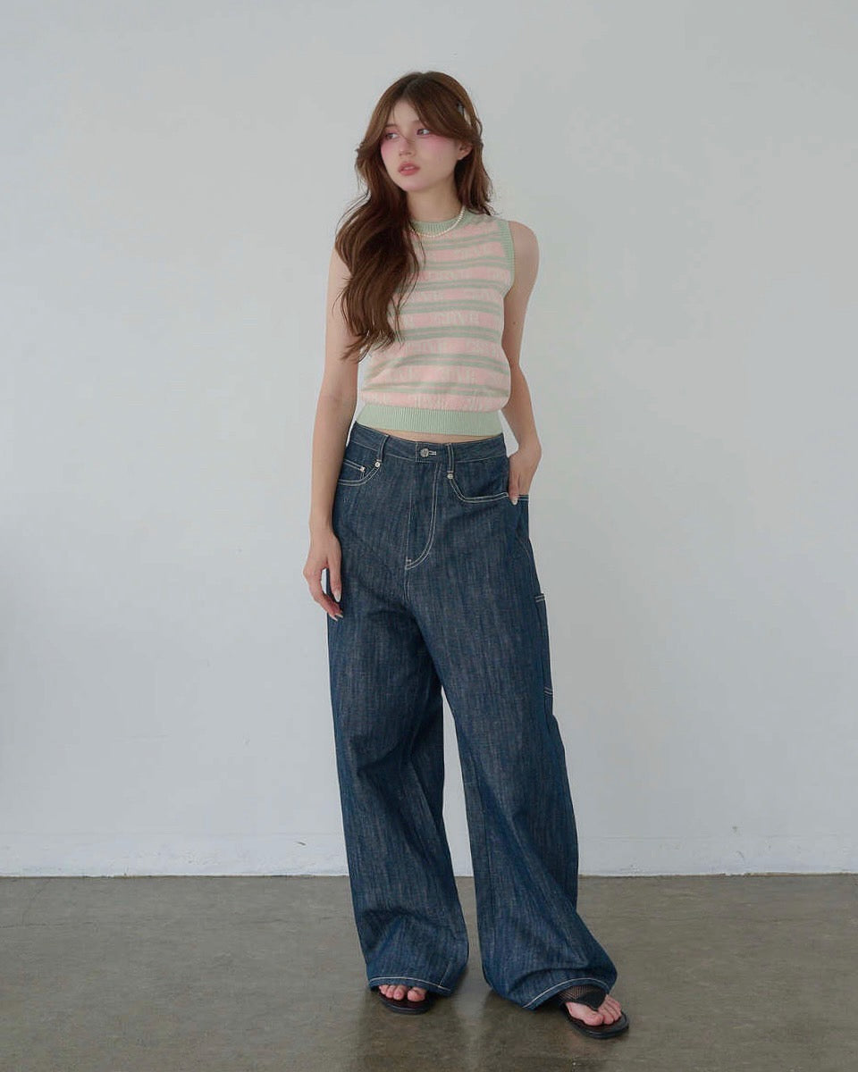 トップス GROVE | GRVR LINEAR VEST GRVR LINEAR VEST