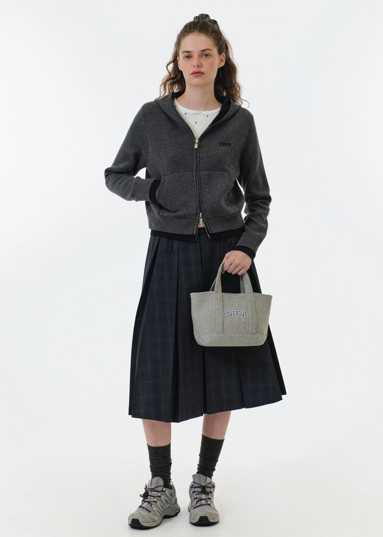 ANYA OVER HOODIE ZIP-UP