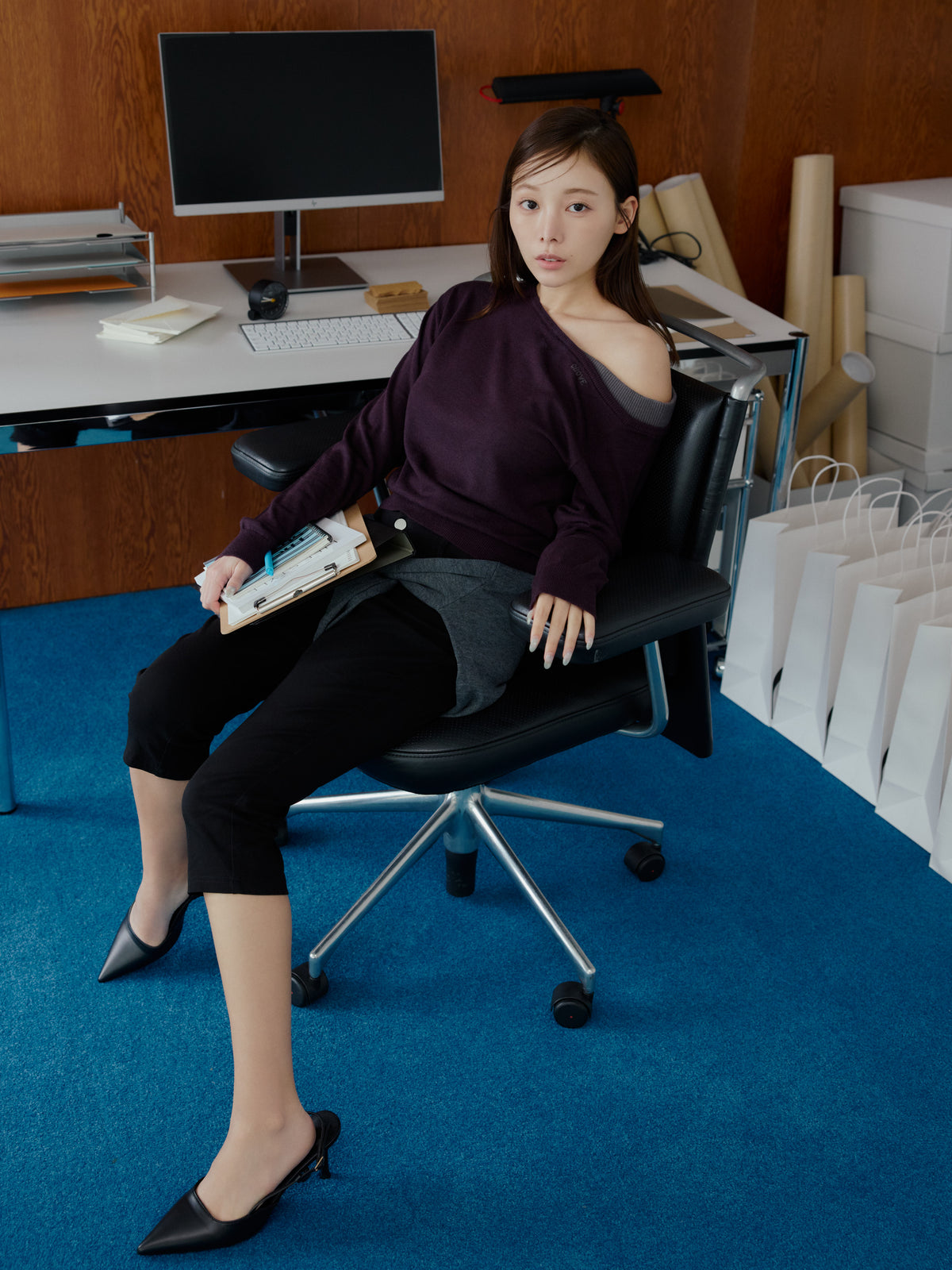 26FW EDEN COMBI KNIT（発送予定：10月中旬~）