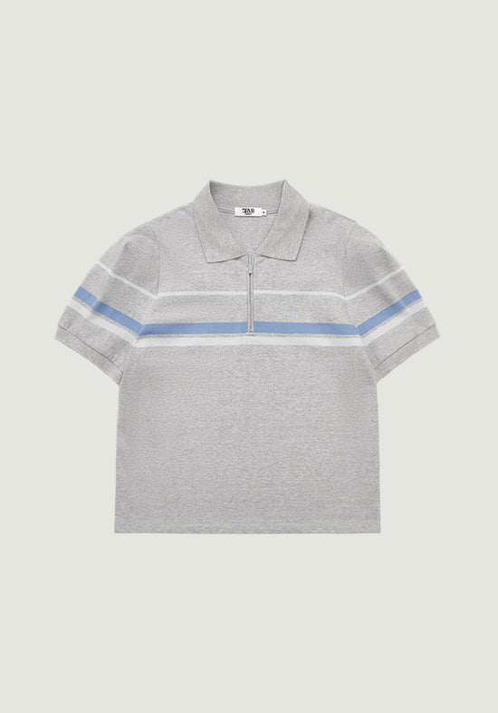 26SS LIAM HALF ZIP-UP COLLAR T-SHIRT
