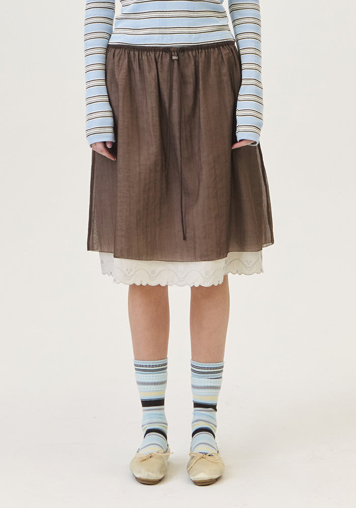 MARO MIDI SKIRT