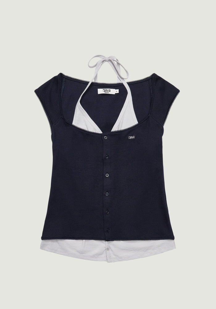 MAGARET HALTER H/S T-SHIRT