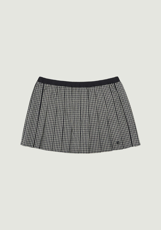 PAISLEY CHECK SKIRT