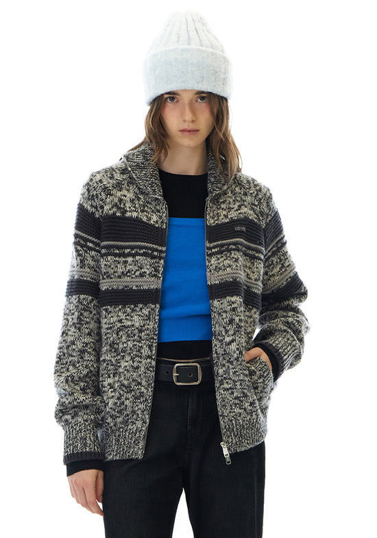 FEMKE KNIT ZIP-UP (発送予定: 2025年12月中旬〜)