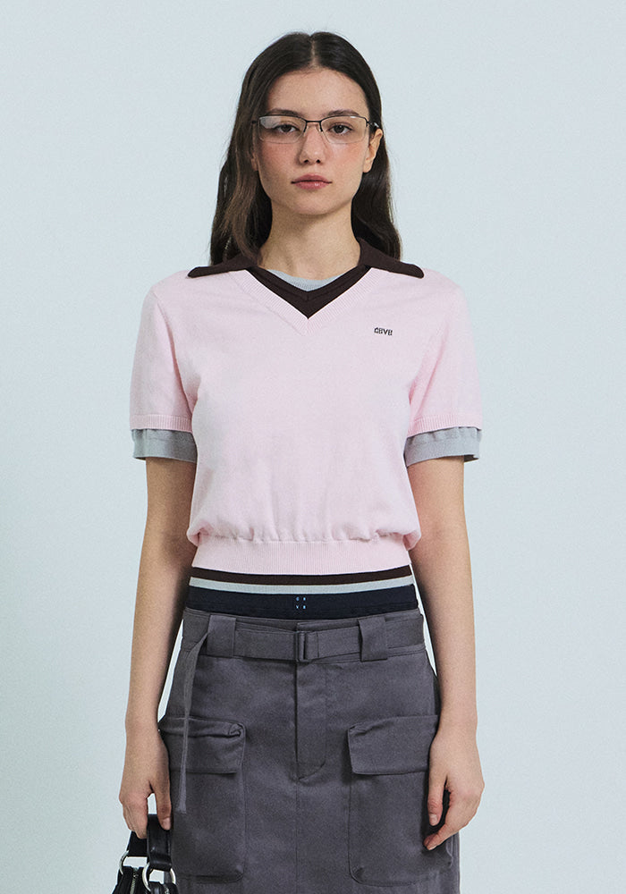 PETRA COLLAR KNIT
