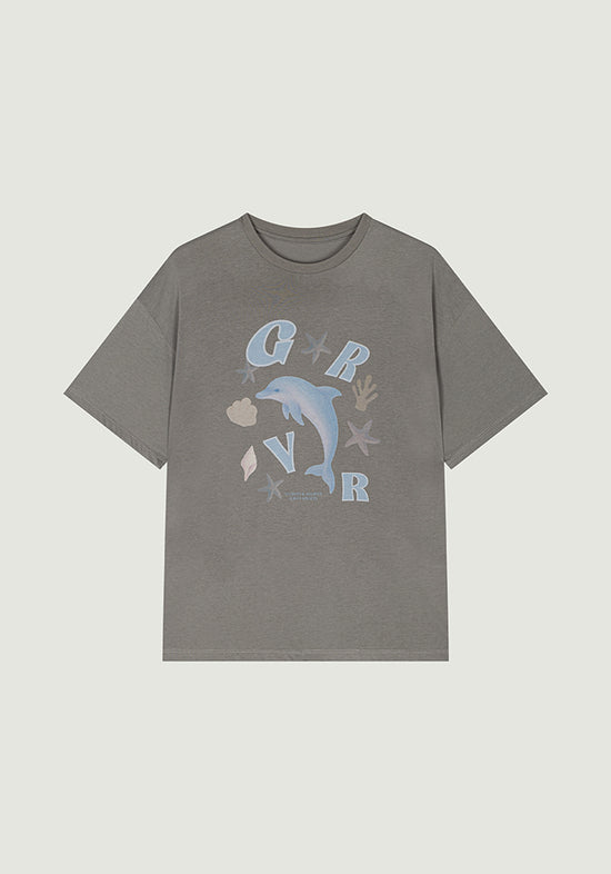 ALOHA DOLPINE T-SHIRT