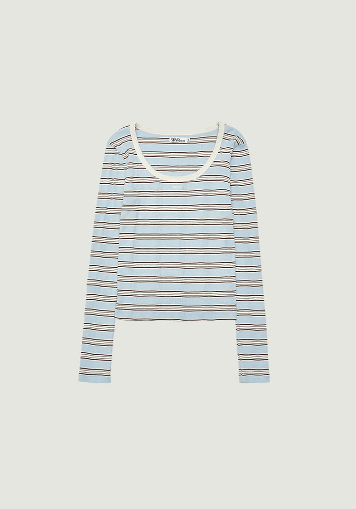 NANCY STRIPE L/S T-SHIRT