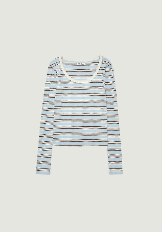 NANCY STRIPE L/S T-SHIRT