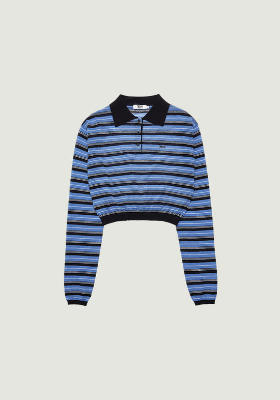 ESTHER STRIPE COLLAR KNIT