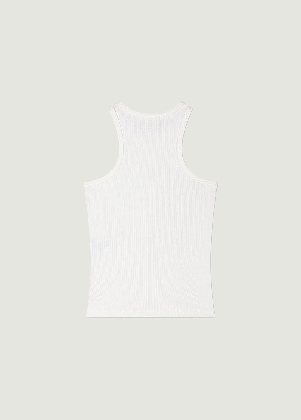 GRVB_25SS RIB HALTER-NECK SLEEVELESS