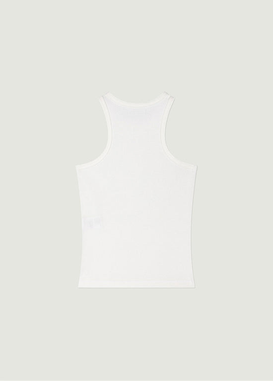 GRVB_25SS RIB HALTER-NECK SLEEVELESS