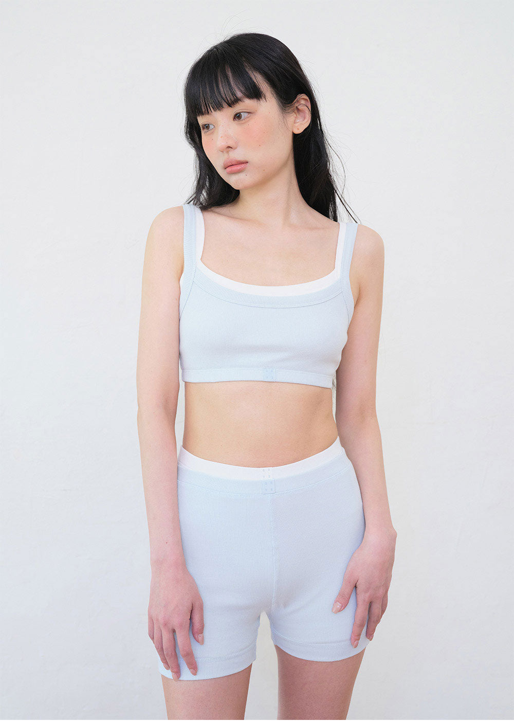 GRVB_25SS RIB SHORTS