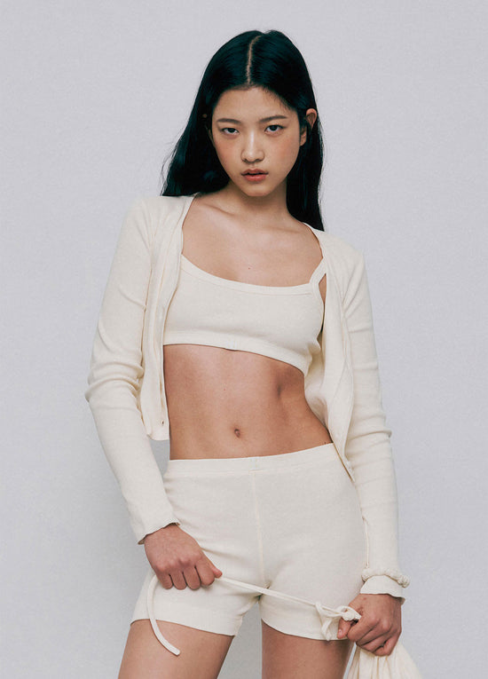 GRVB_25SS RIB SHORTS
