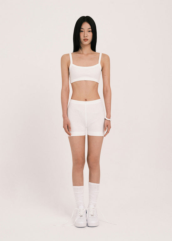 GRVB_25SS RIB SHORTS