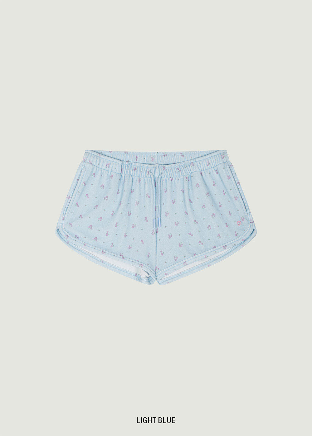 GRVB_FLOWER TERRY SHORTS