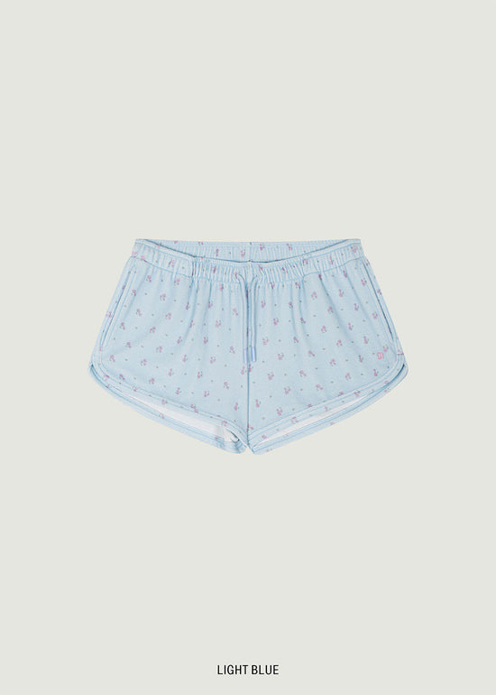 GRVB_FLOWER TERRY SHORTS