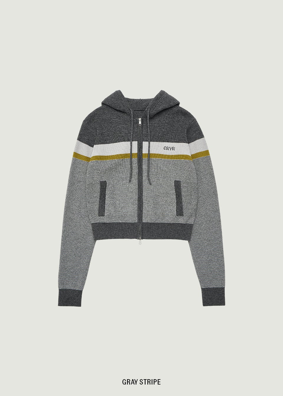PEAK KNIT ZIP-UP