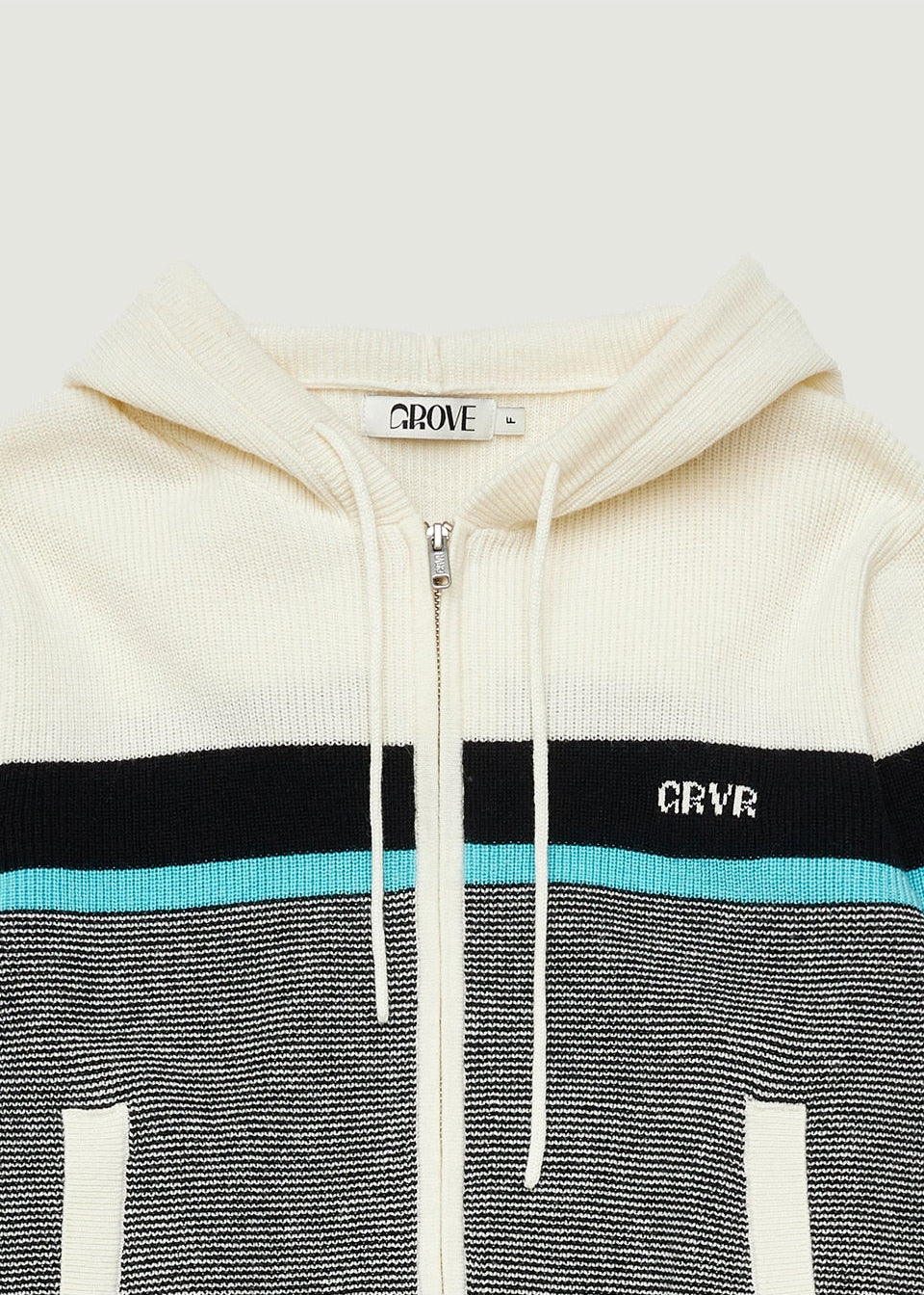 PEAK KNIT ZIP-UP