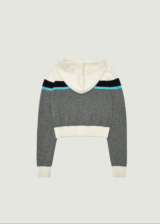 PEAK KNIT ZIP-UP
