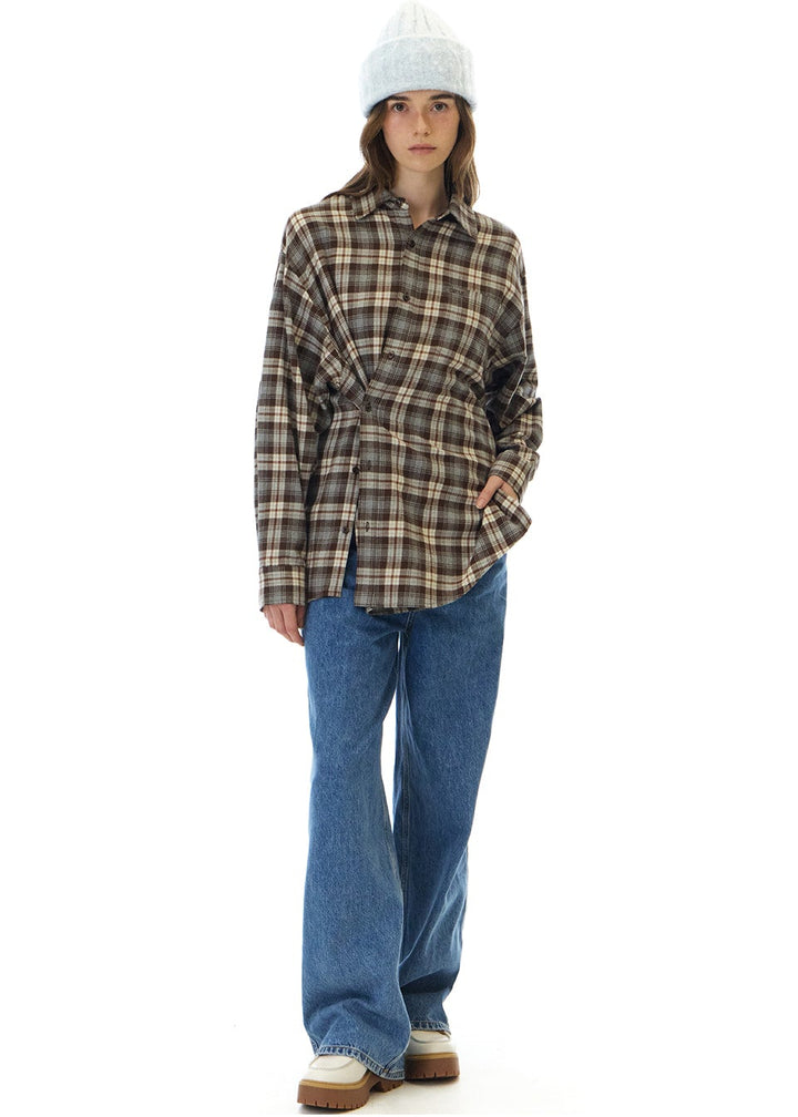 EVE CHECK SHIRT
