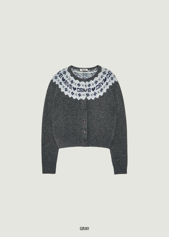 BONA NORDIC KNIT CARDIGAN
