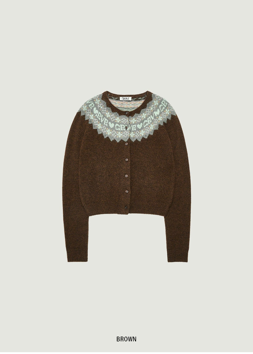 BONA NORDIC KNIT CARDIGAN