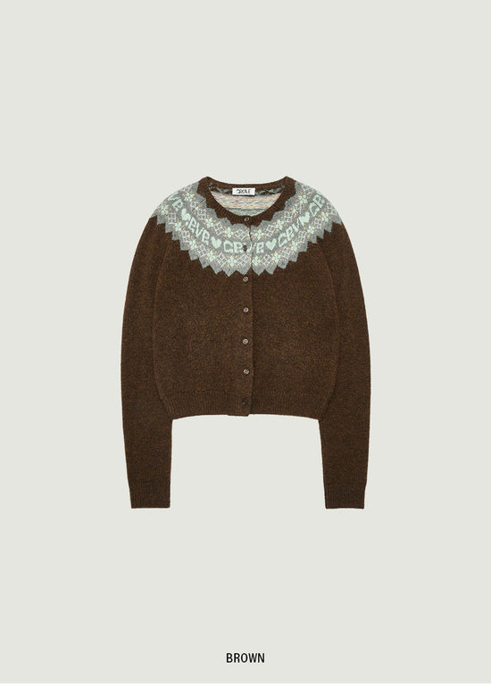 BONA NORDIC KNIT CARDIGAN