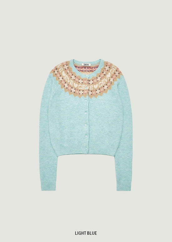 BONA NORDIC KNIT CARDIGAN