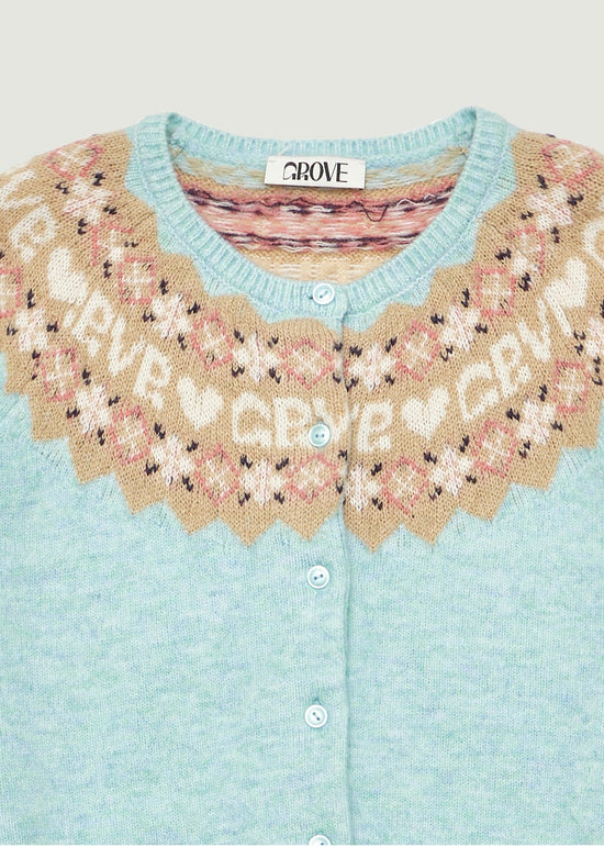 BONA NORDIC KNIT CARDIGAN