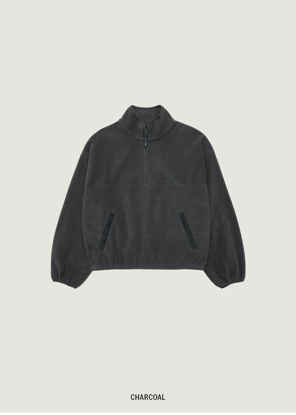 GRVR GROVE HAILEY FLEECE HALF ZIP-UP 韓国 HAILEY FLEECE HALF ZIP-UP – GRVR