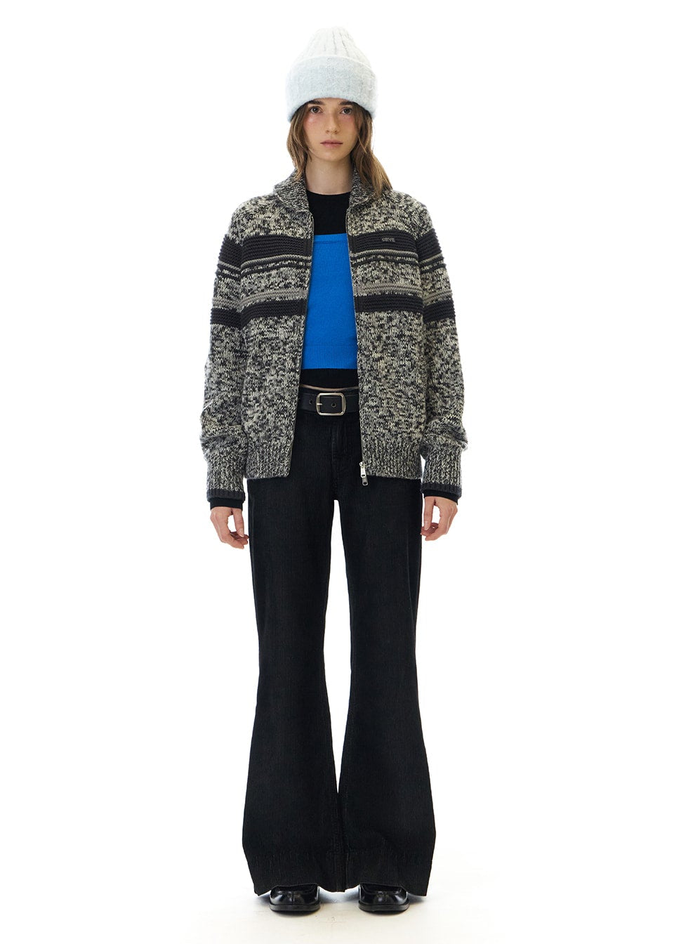 FEMKE KNIT ZIP-UP (発送予定: 2025年12月中旬〜)