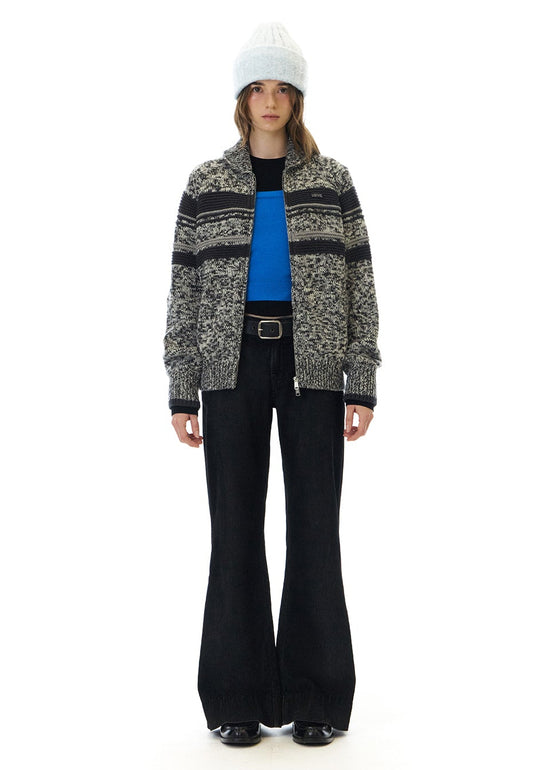 FEMKE KNIT ZIP-UP (発送予定: 2025年12月中旬〜)