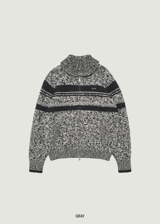 FEMKE KNIT ZIP-UP (発送予定: 2025年12月中旬〜)